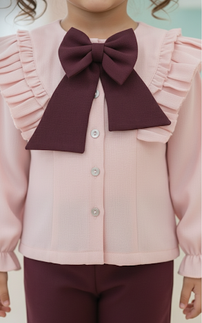 Rosy Ruffle Set