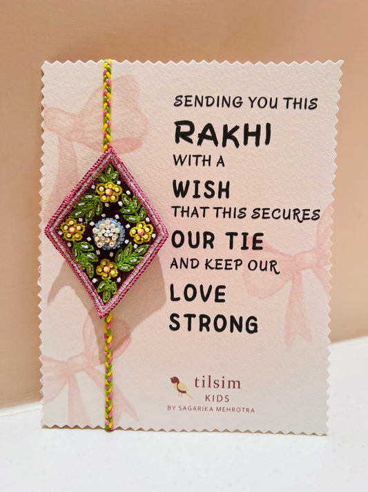 Blossom Charm Rakhi