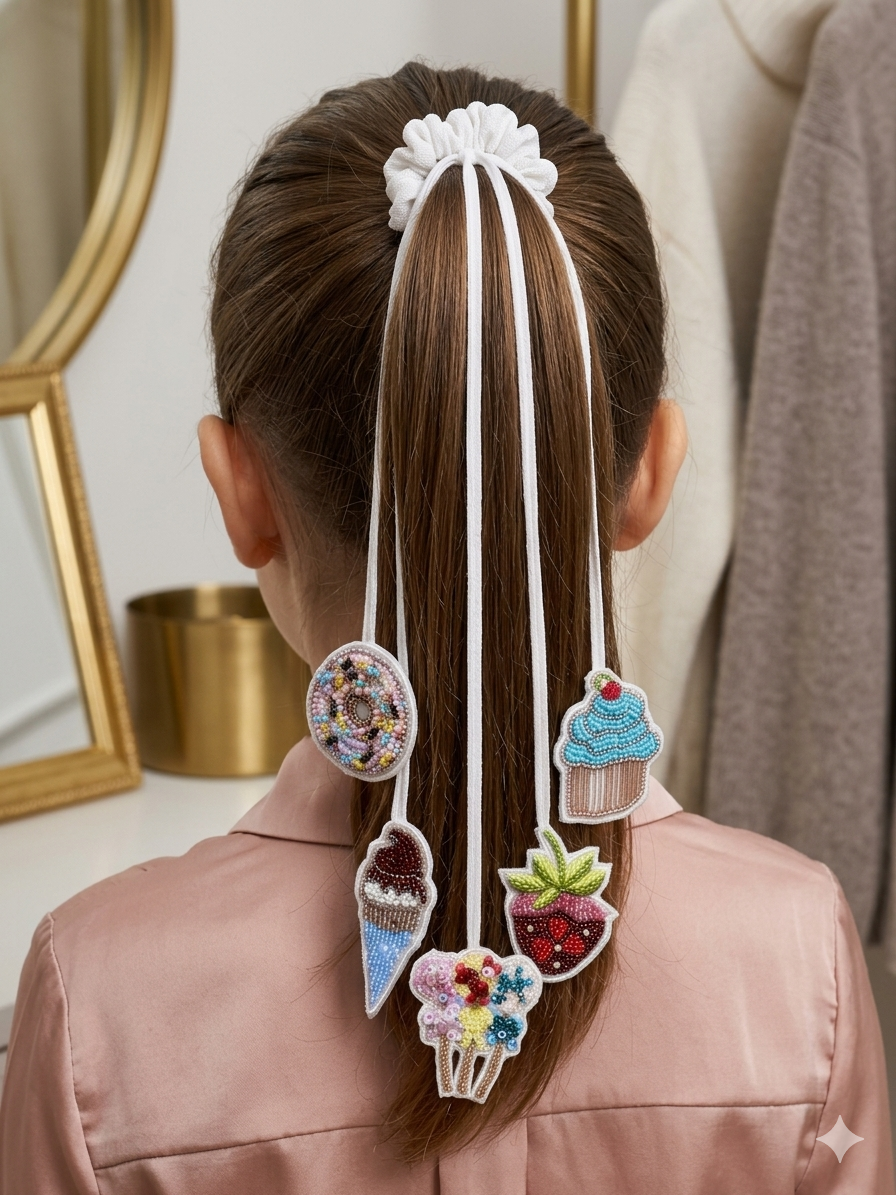 Sweet Treats Hair String Scrunchie
