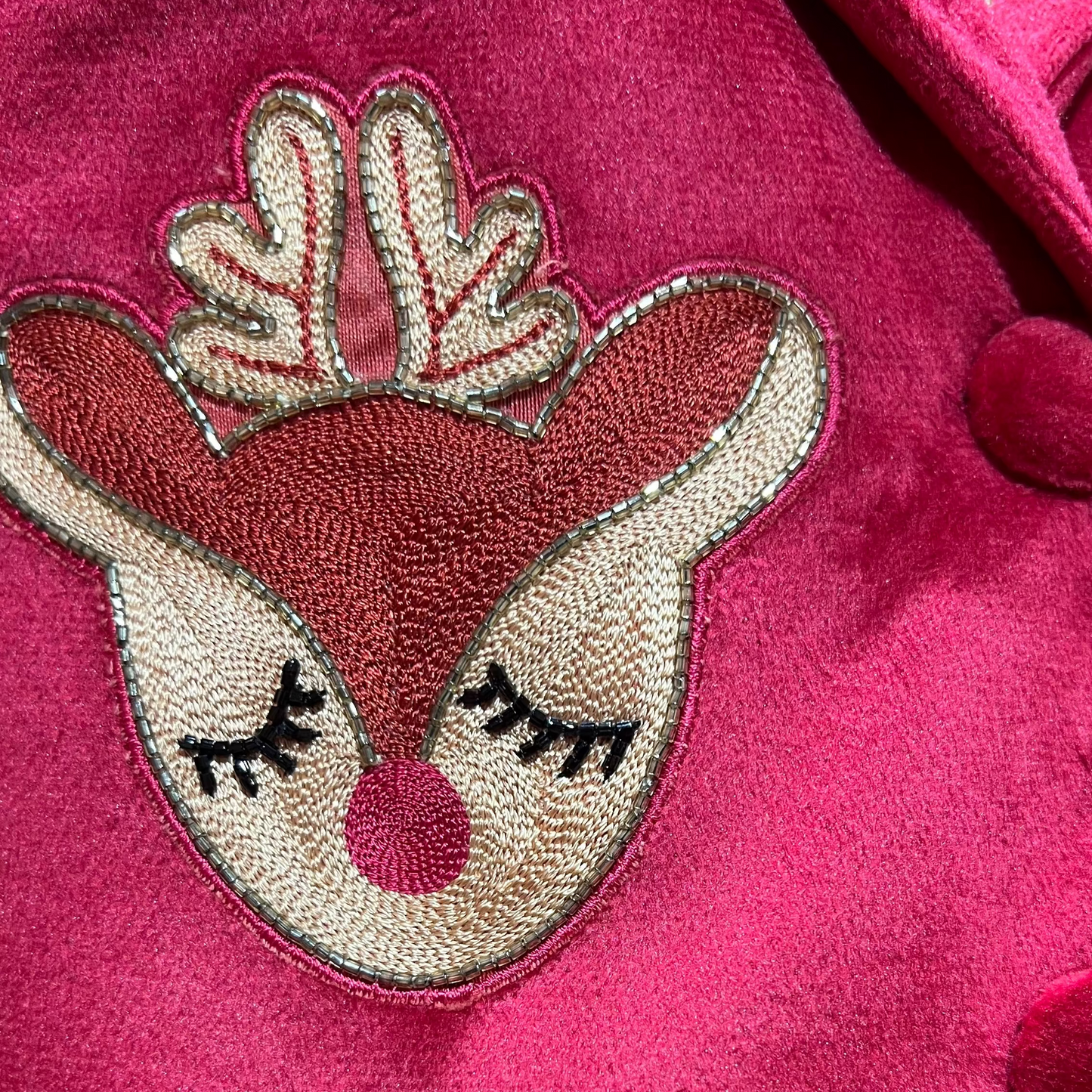 Ruby Reindeer Waistcoat & Skirt