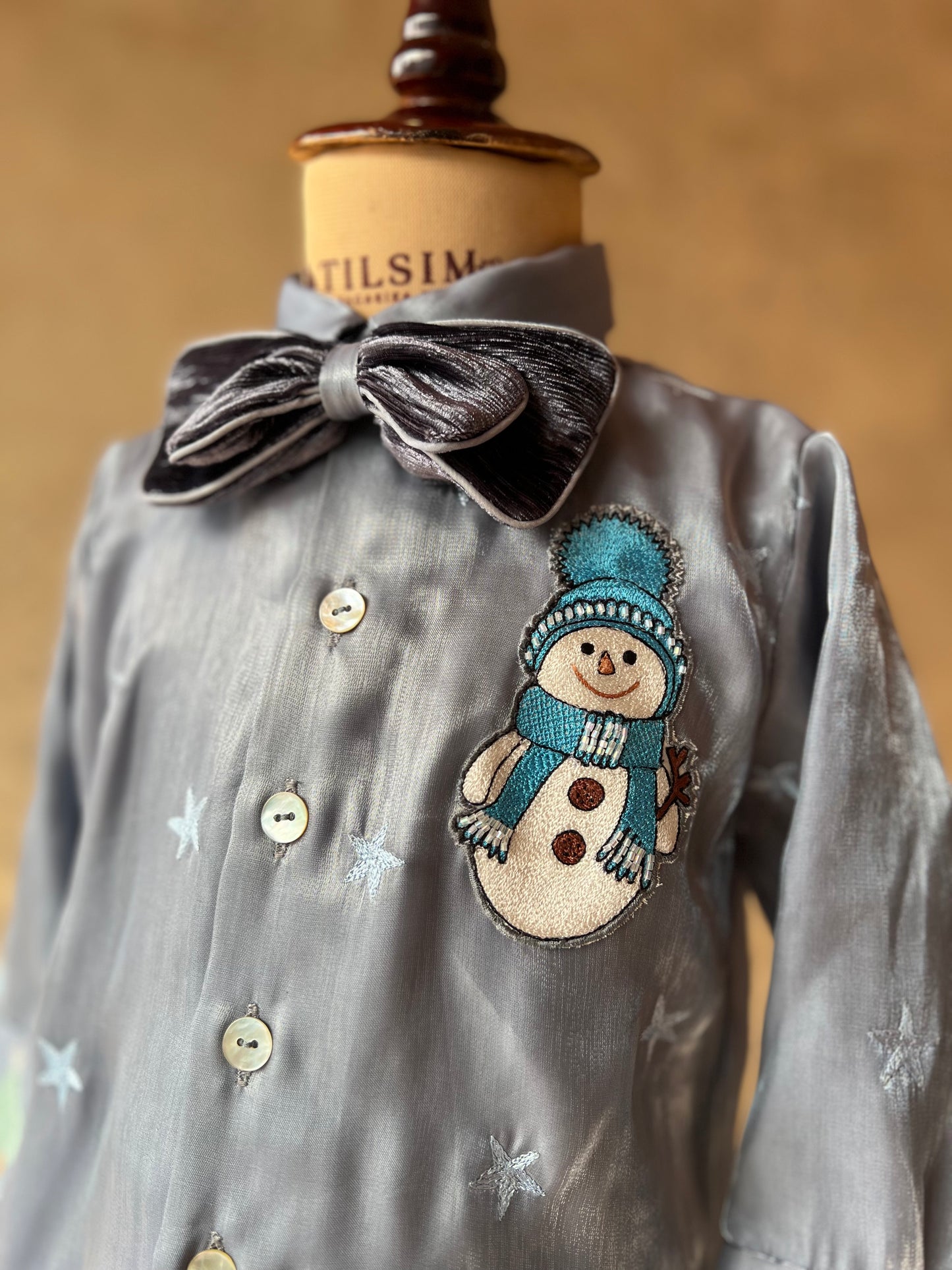 Winter Snowman Shirt Set