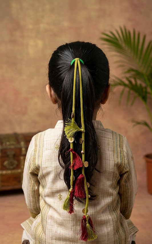 Rangoli Resham Hair Tie