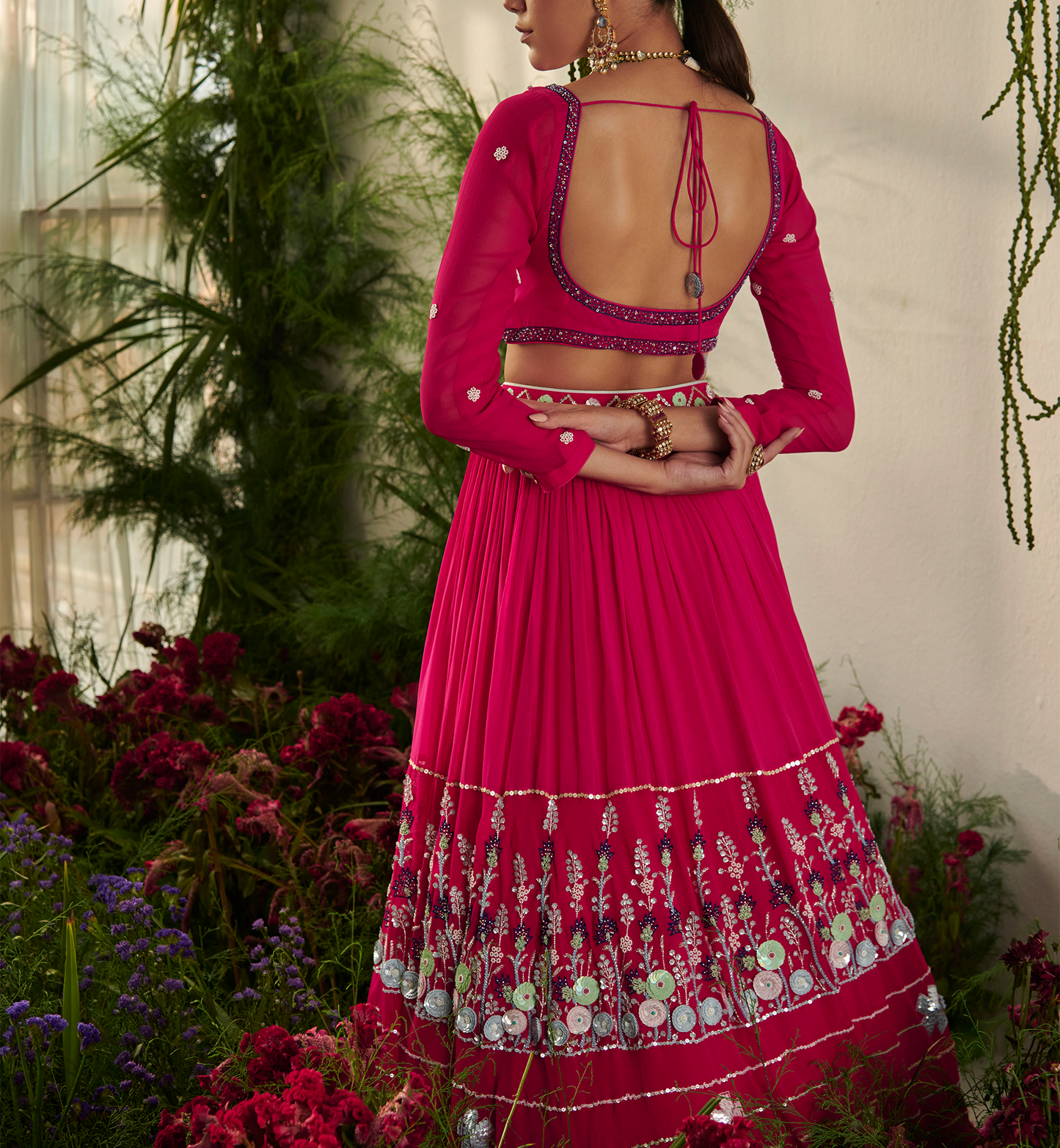 CARNATION LEHENGA SET