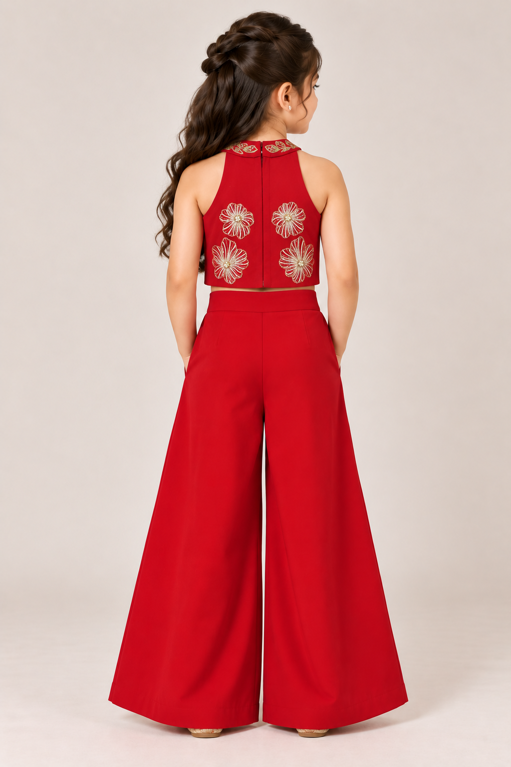 Surkh Phool Palazzo Set