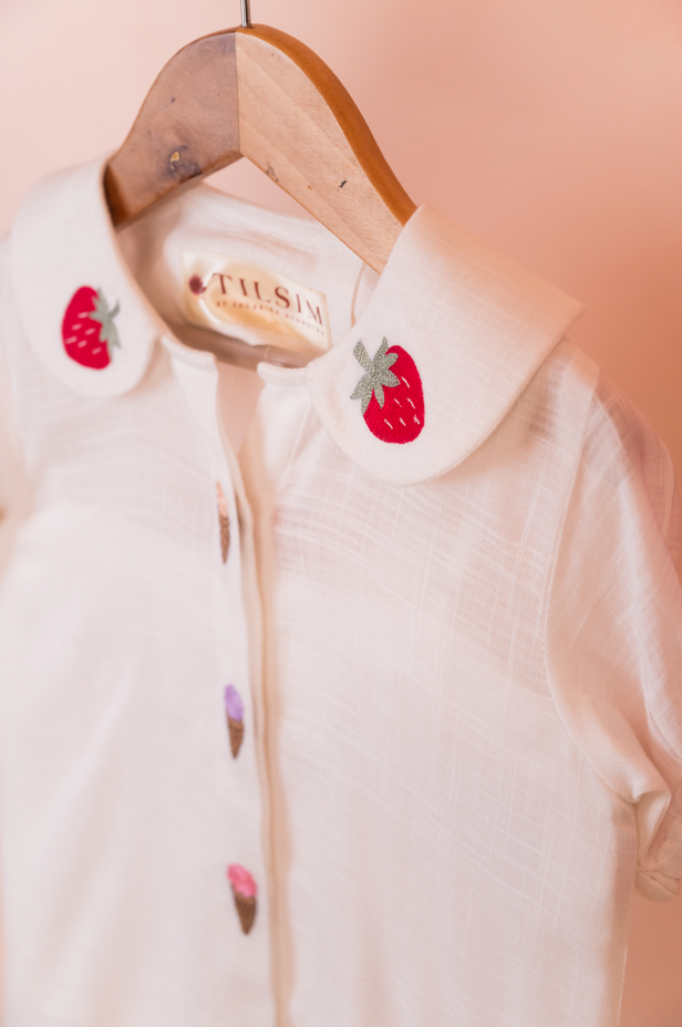 Strawberry Charm Set