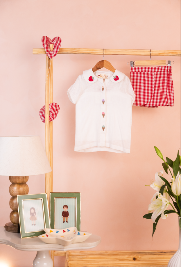 Strawberry Charm Set