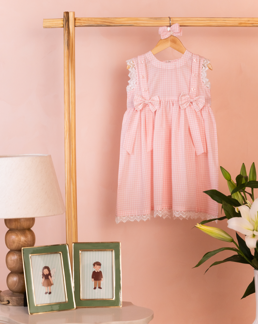 Rosy Ribbon Dress
