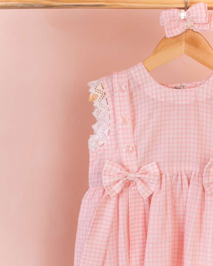 Rosy Ribbon Dress