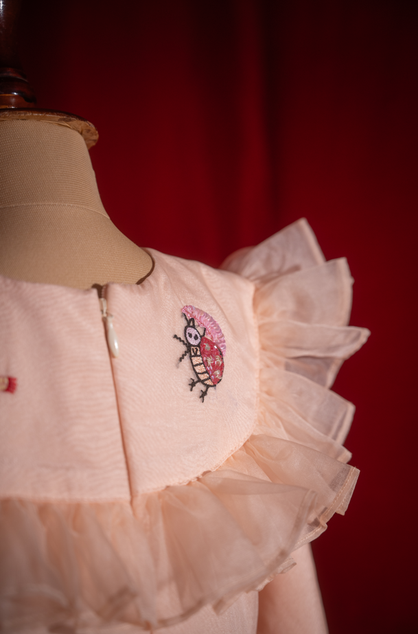 Peachy Bow Dress