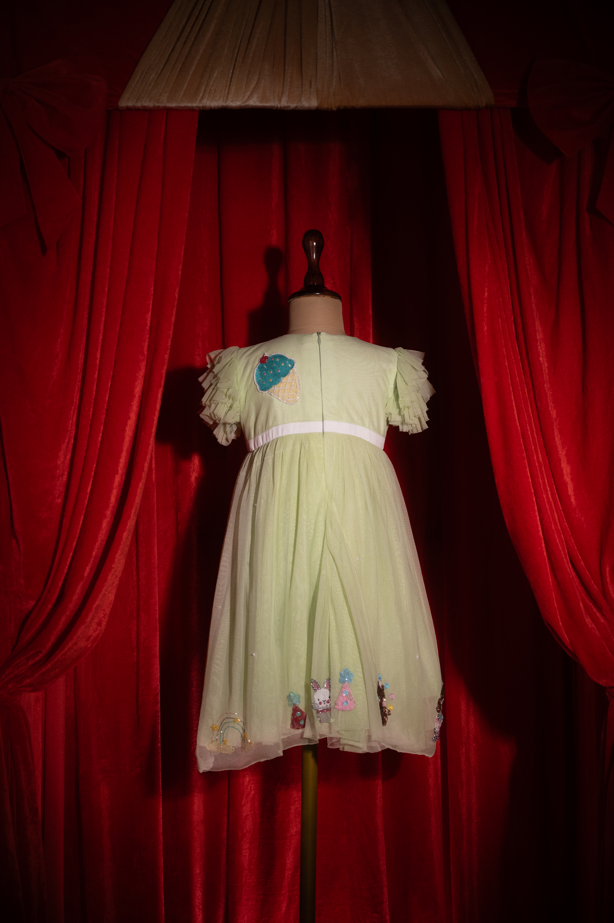 Mint Cupcake Delight Dress