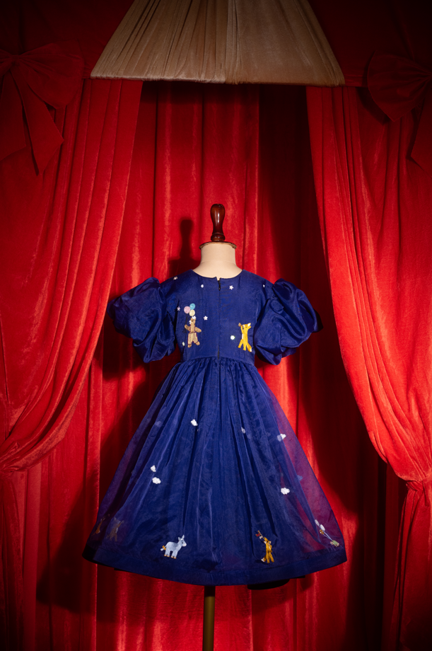 Blueberry Balloon Dress