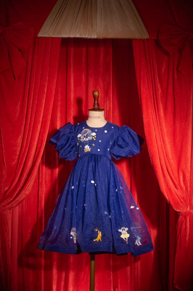 Blueberry Balloon Dress