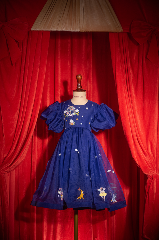Blueberry Balloon Dress