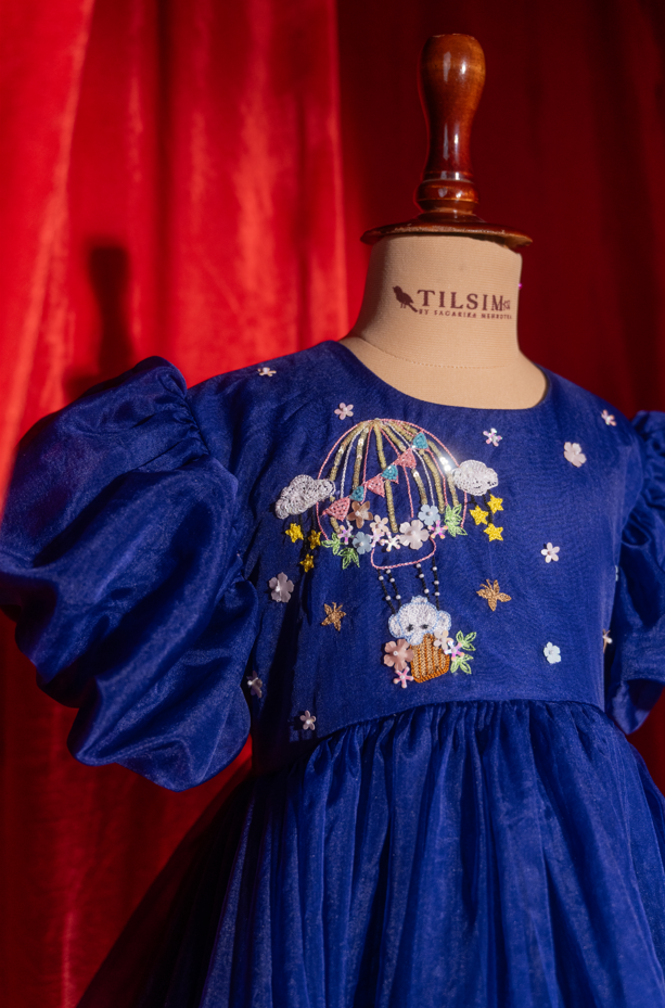 Blueberry Balloon Dress