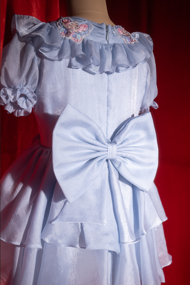 Blue Moon Flutter Dress