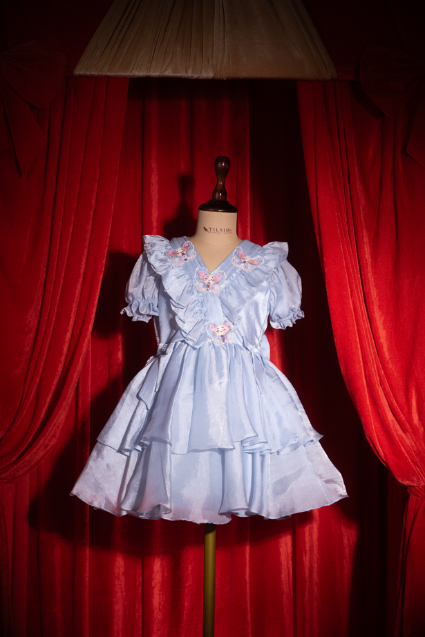 Blue Moon Flutter Dress