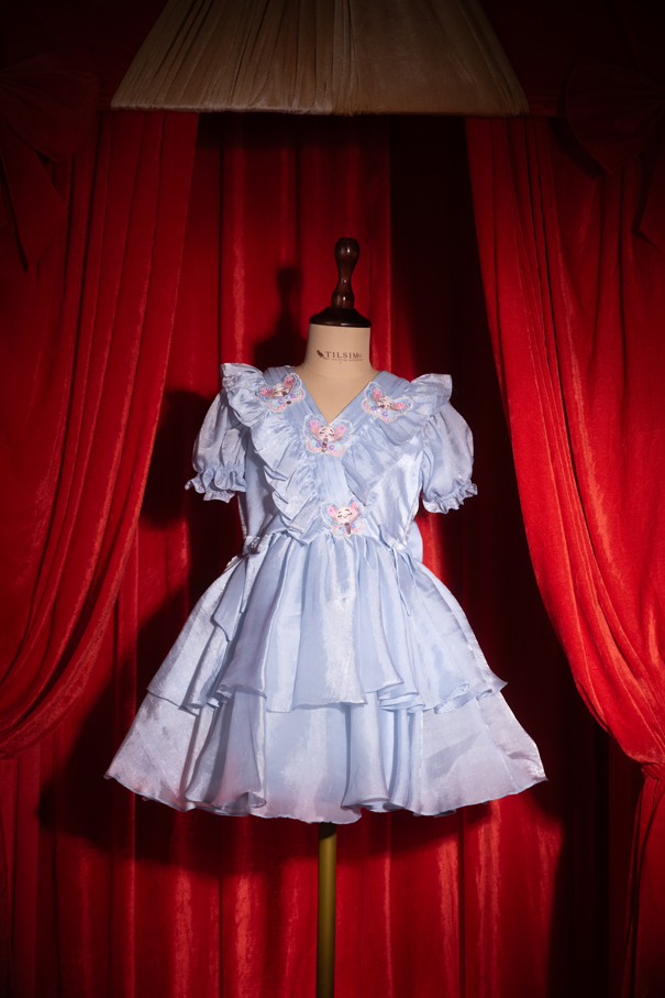 Blue Moon Flutter Dress