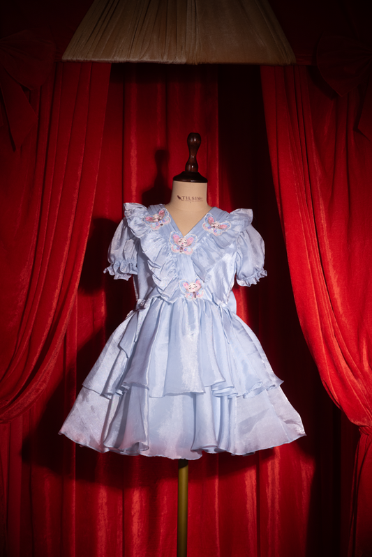 Blue Moon Flutter Dress