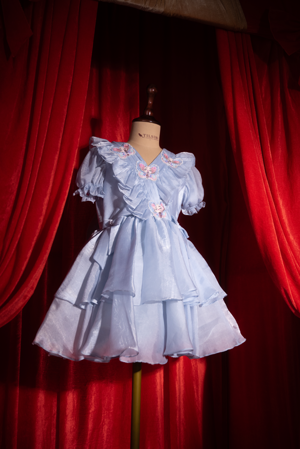 Blue Moon Flutter Dress