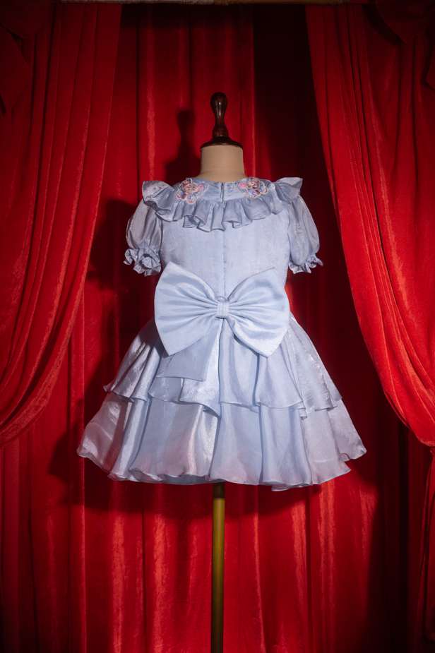 Blue Moon Flutter Dress