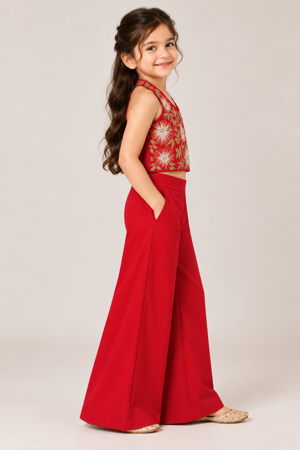 Surkh Phool Palazzo Set