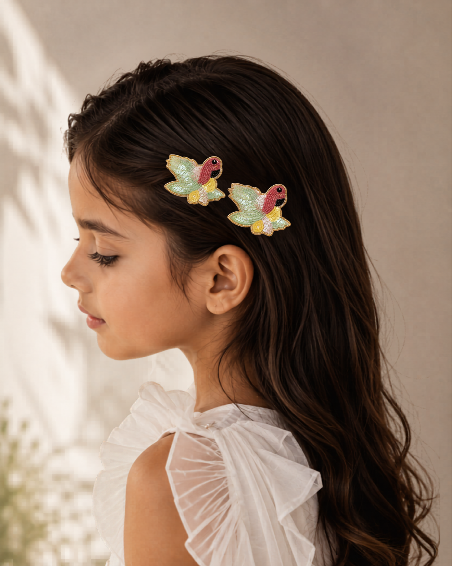 Tropical bird Shine Clips