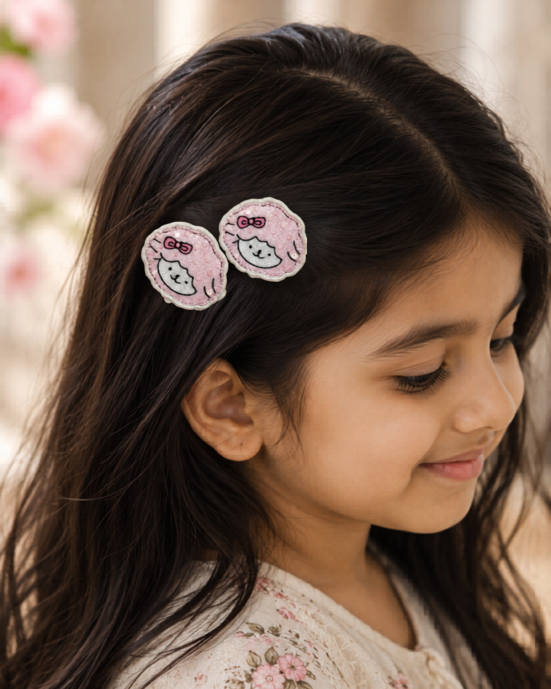 Blush Lamb Clips