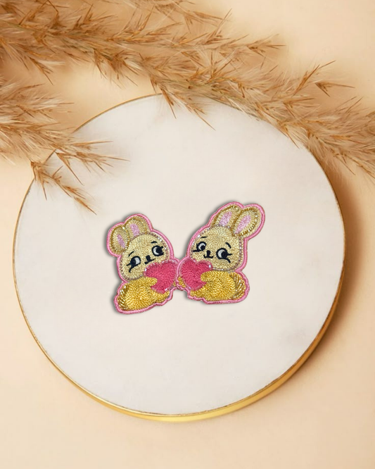 Bunny Love Hair Clip