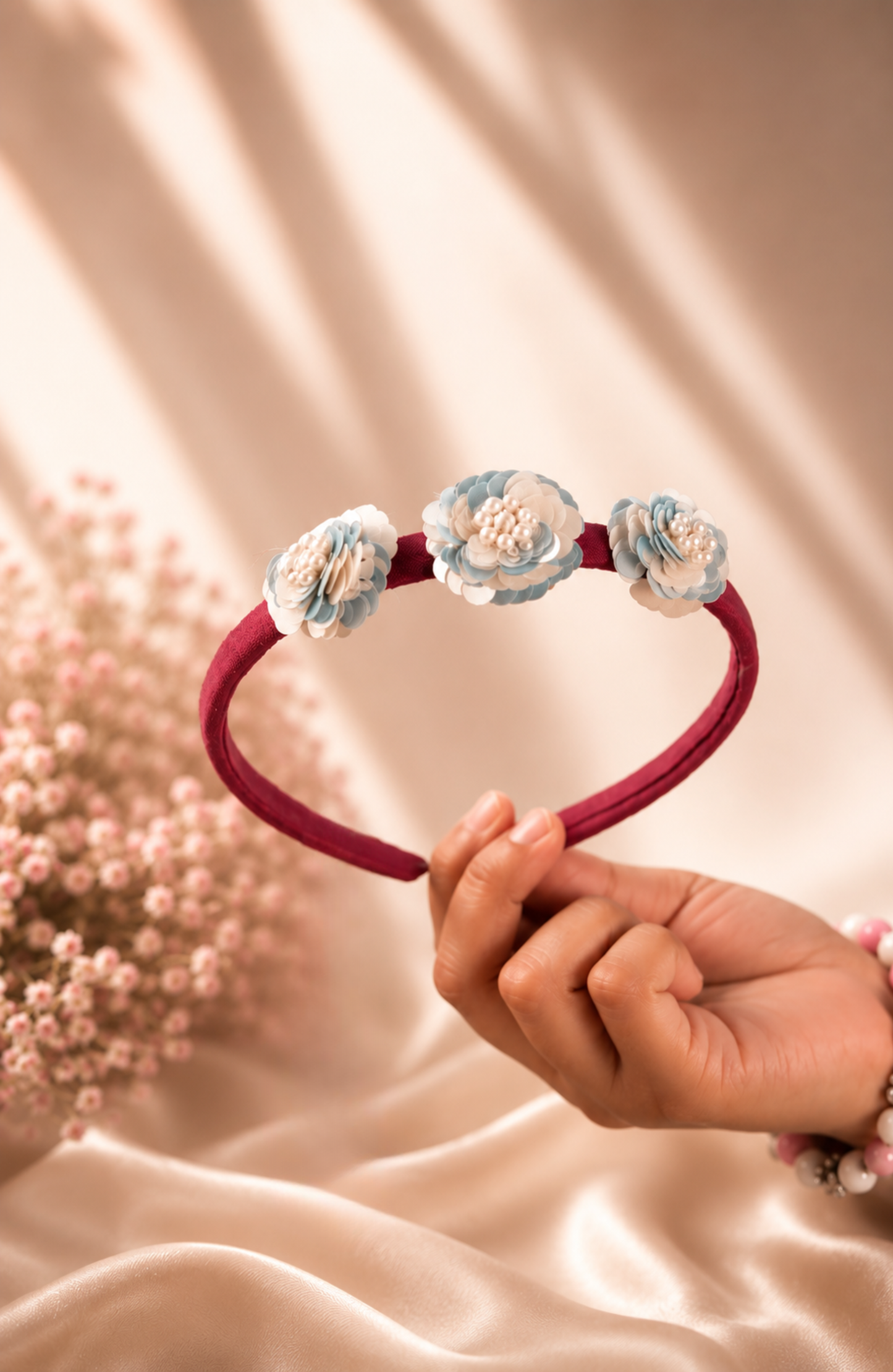 PEARL PETALS HAIRBAND