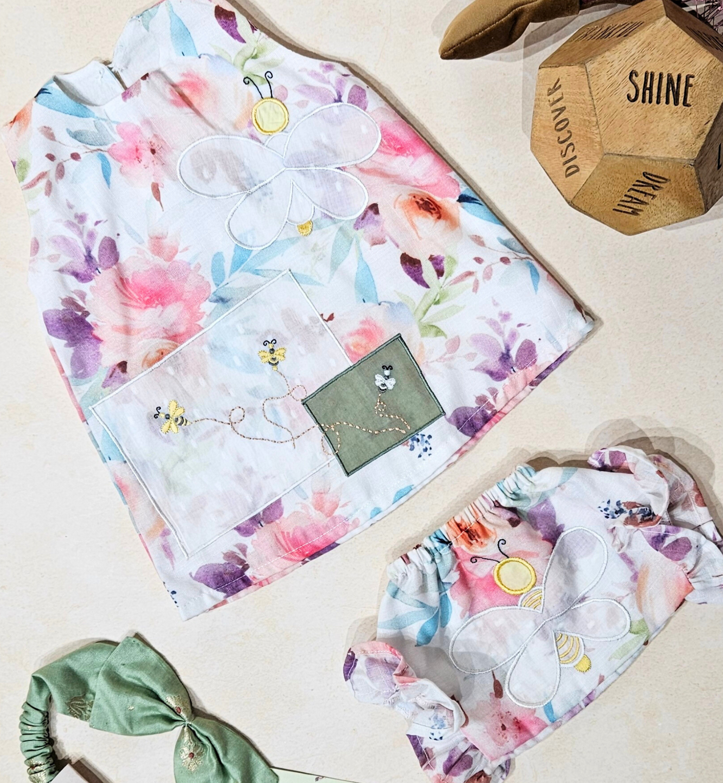 FLORAL BEE CO-ORD SET