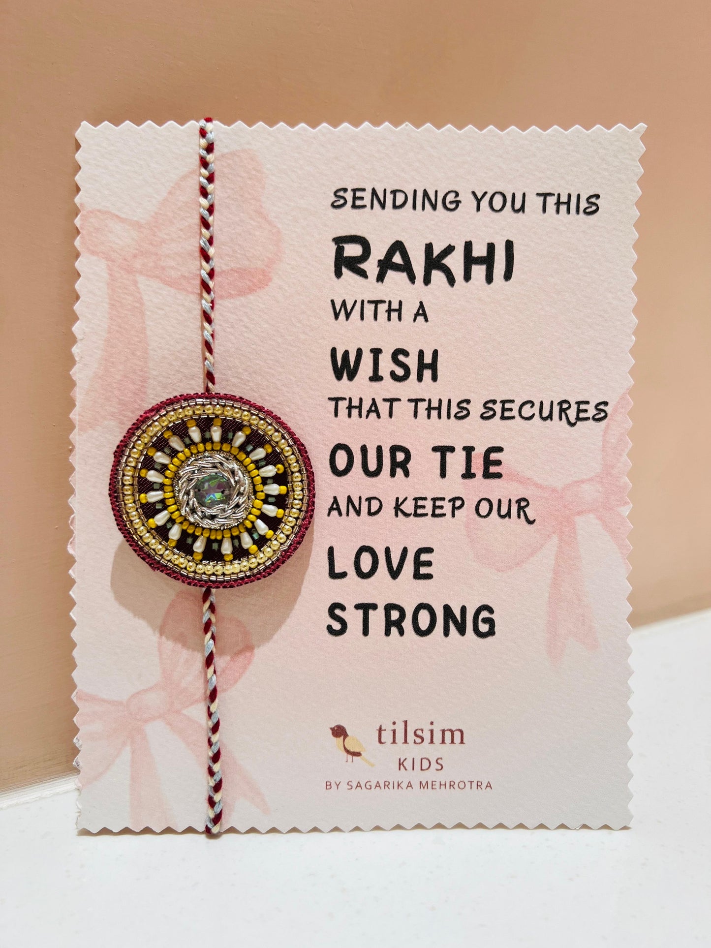 THE GOLDEN AURA RAKHI