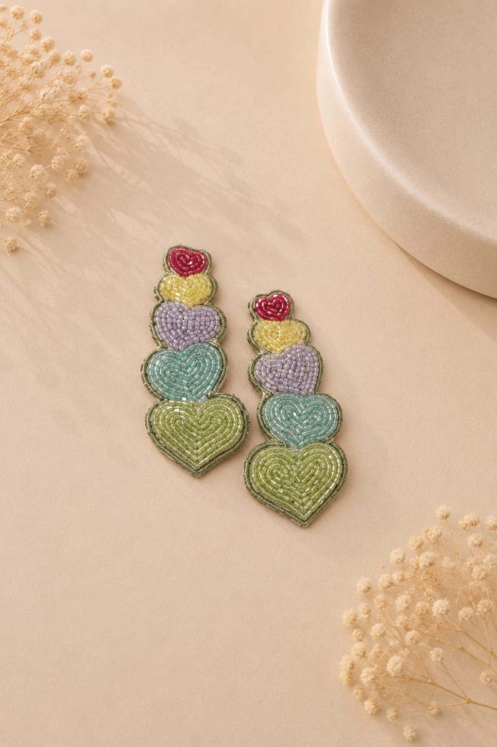 Candy heart clip
