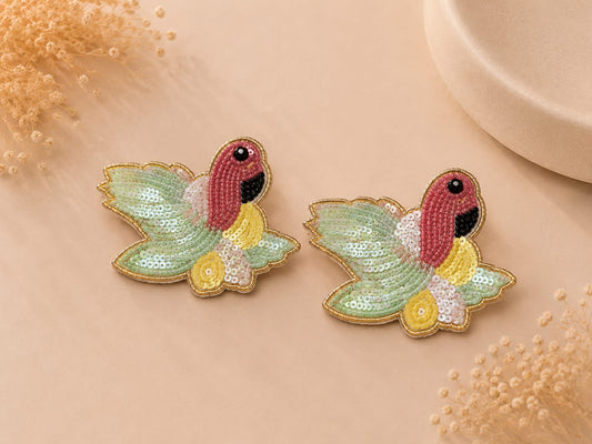 Tropical bird Shine Clips