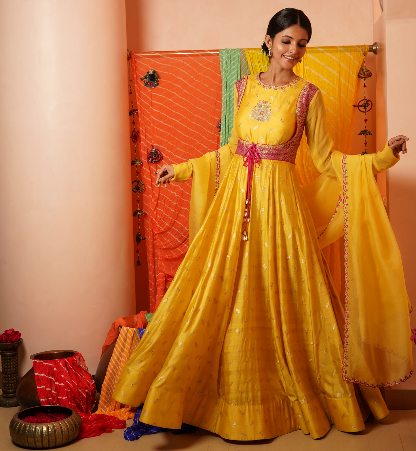 MOKLA ANARKALI SET