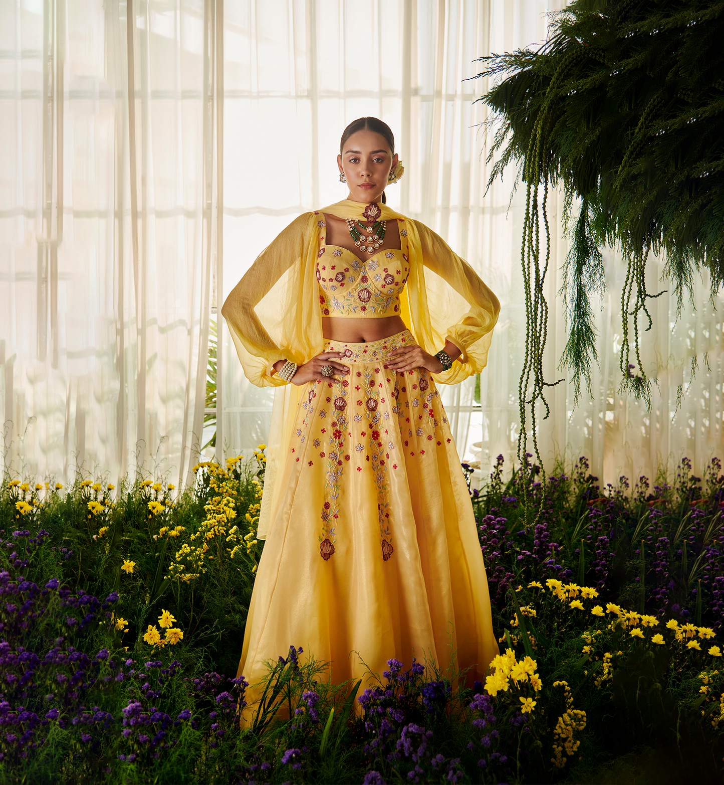 DAFFODIL LEHENGA SET