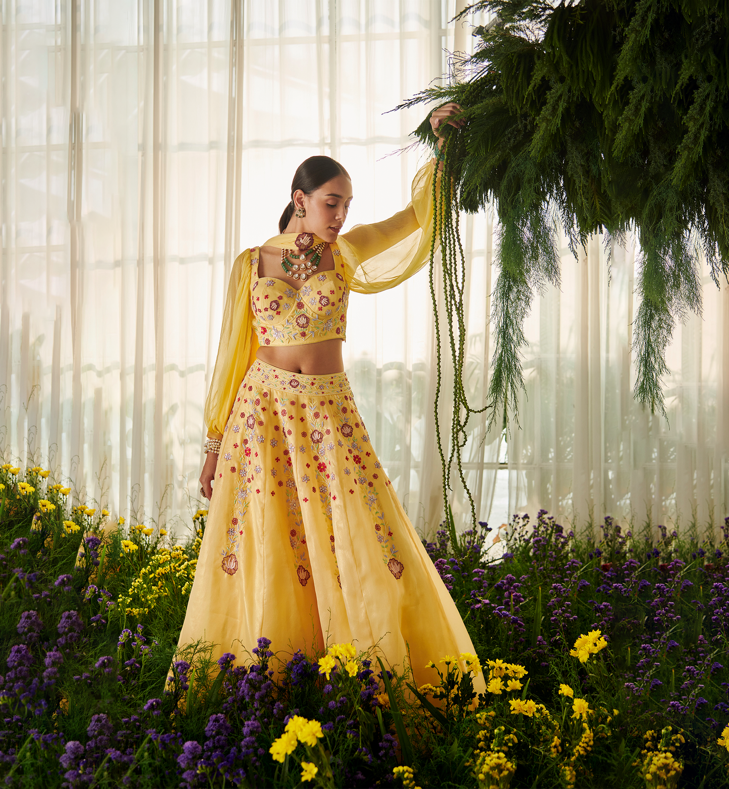 DAFFODIL LEHENGA SET