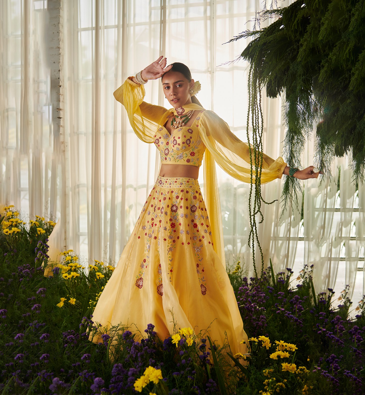 DAFFODIL LEHENGA SET