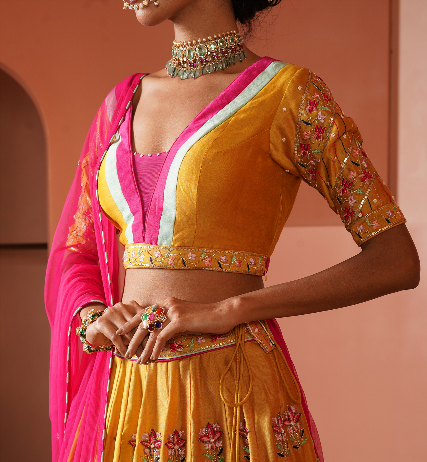 AAKRO LEHENGA SET