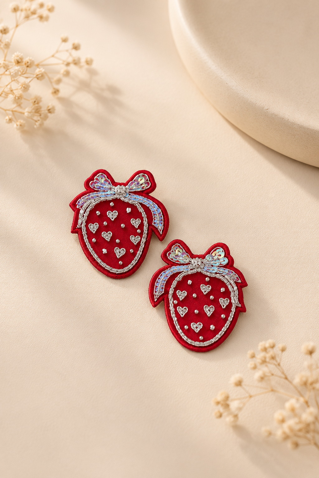 Berry Luxe Clips