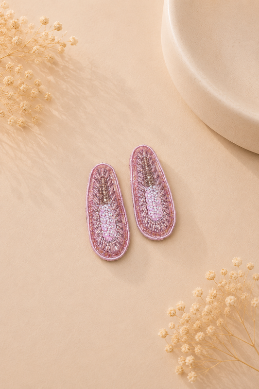 Blush Petal elegance clip
