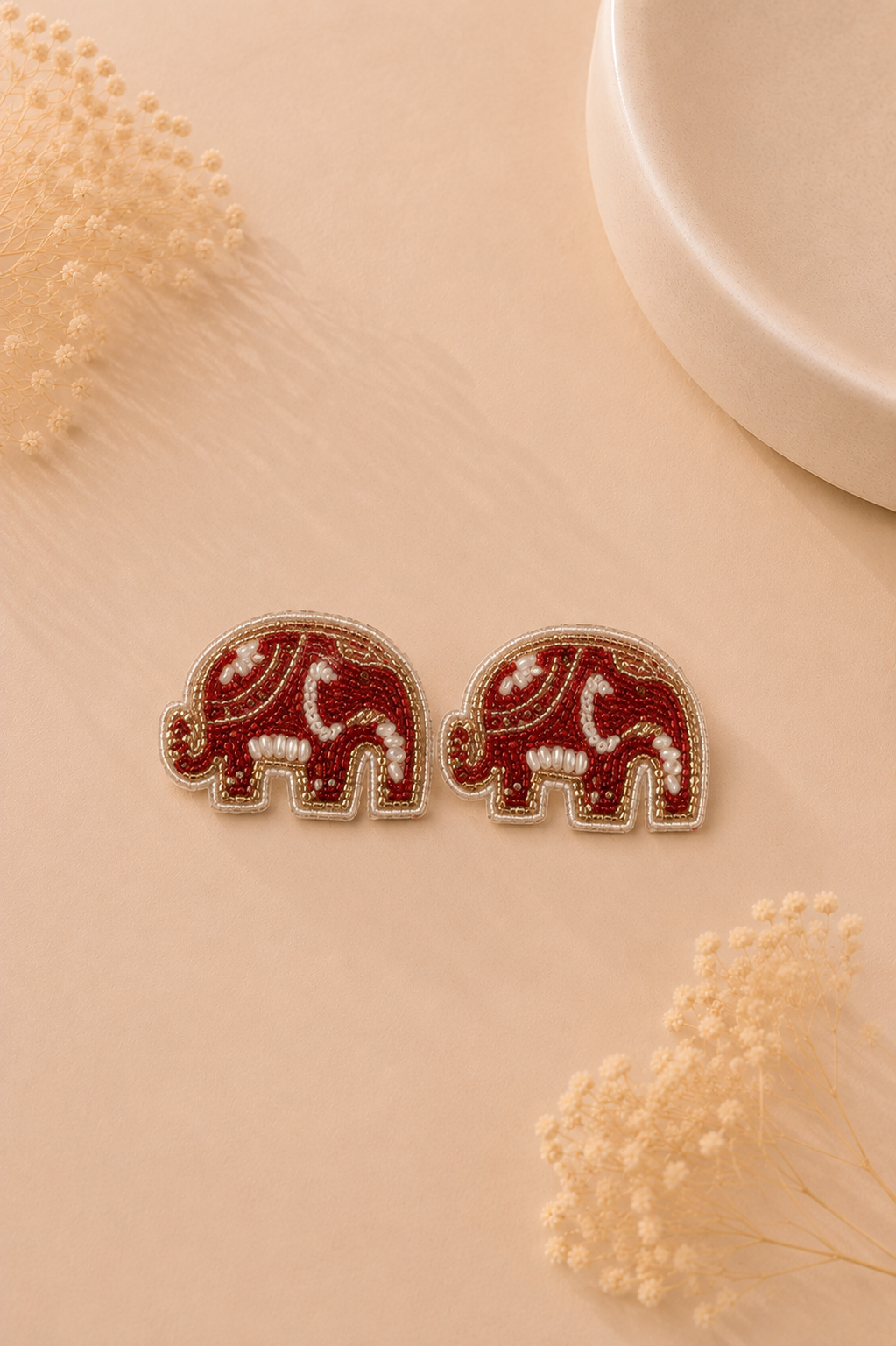 Royal Red Elephant Clip
