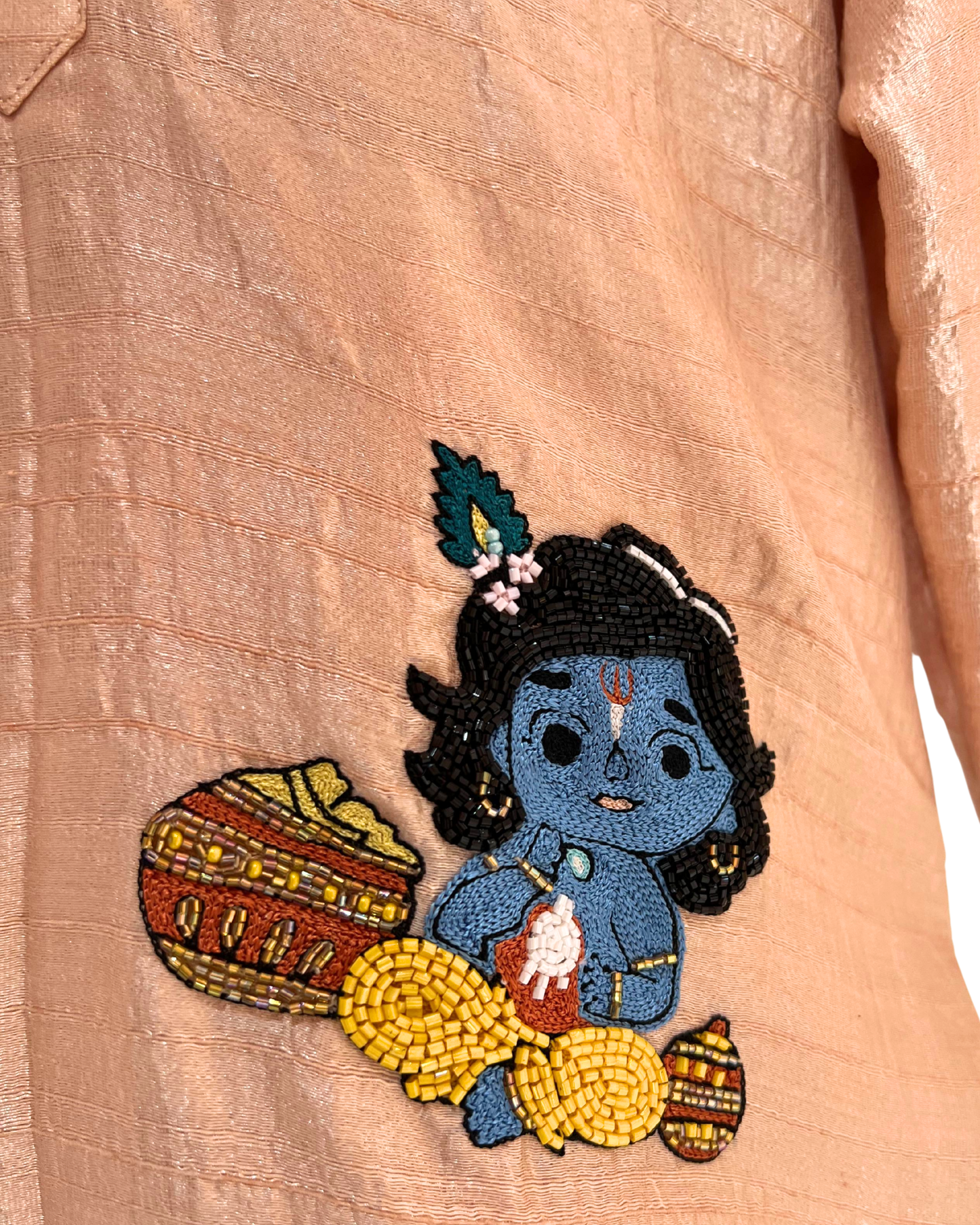 Makhan Chor Baal kurta set