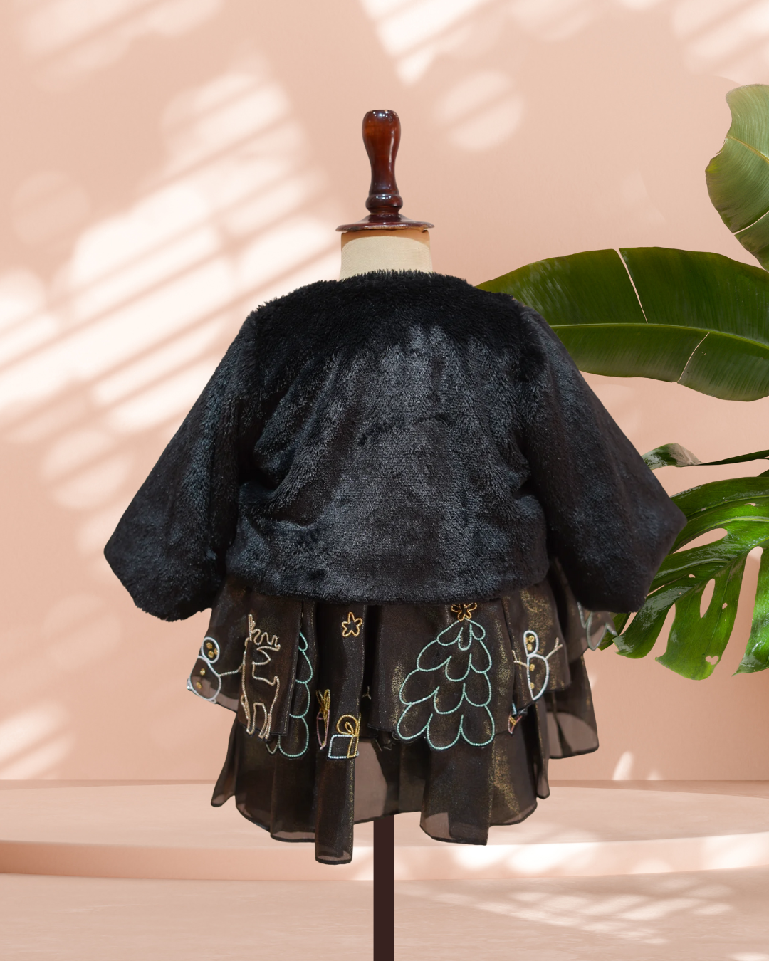 Christmas Fur Dress