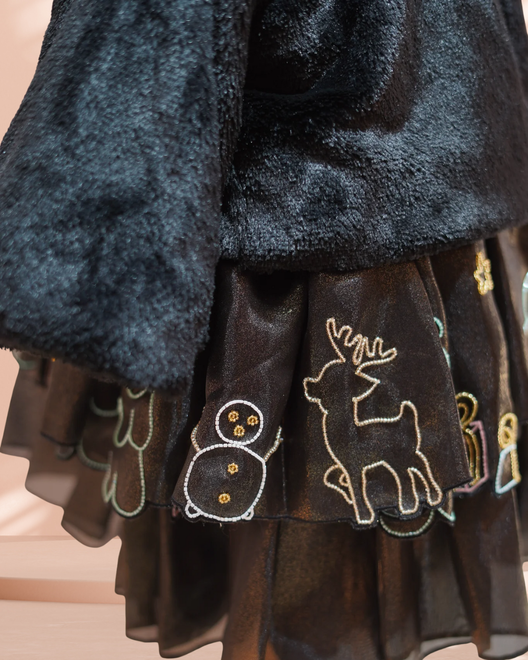 Christmas Fur Dress