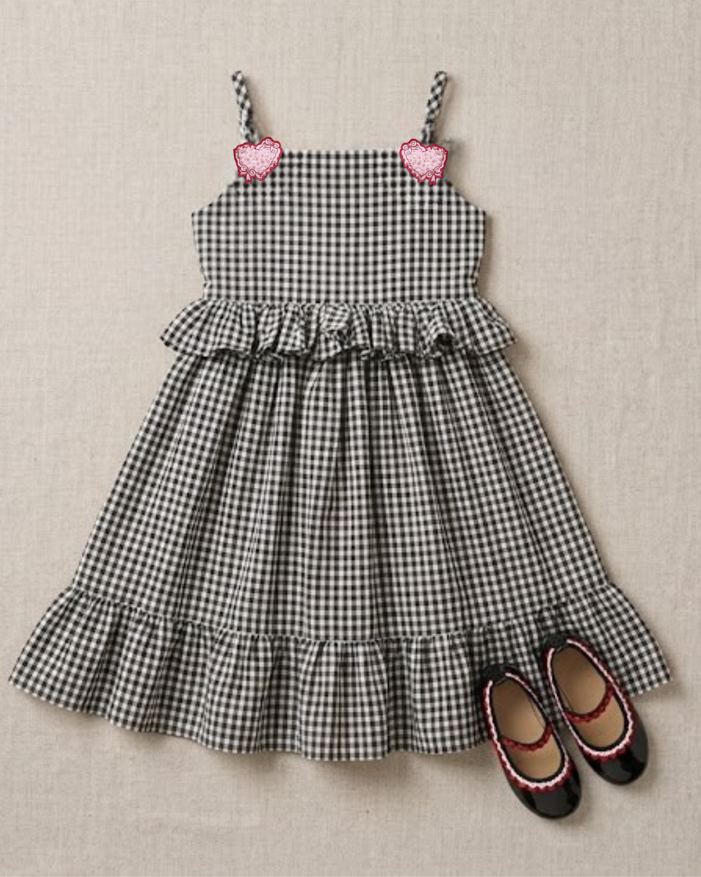Coeur Check Dress
