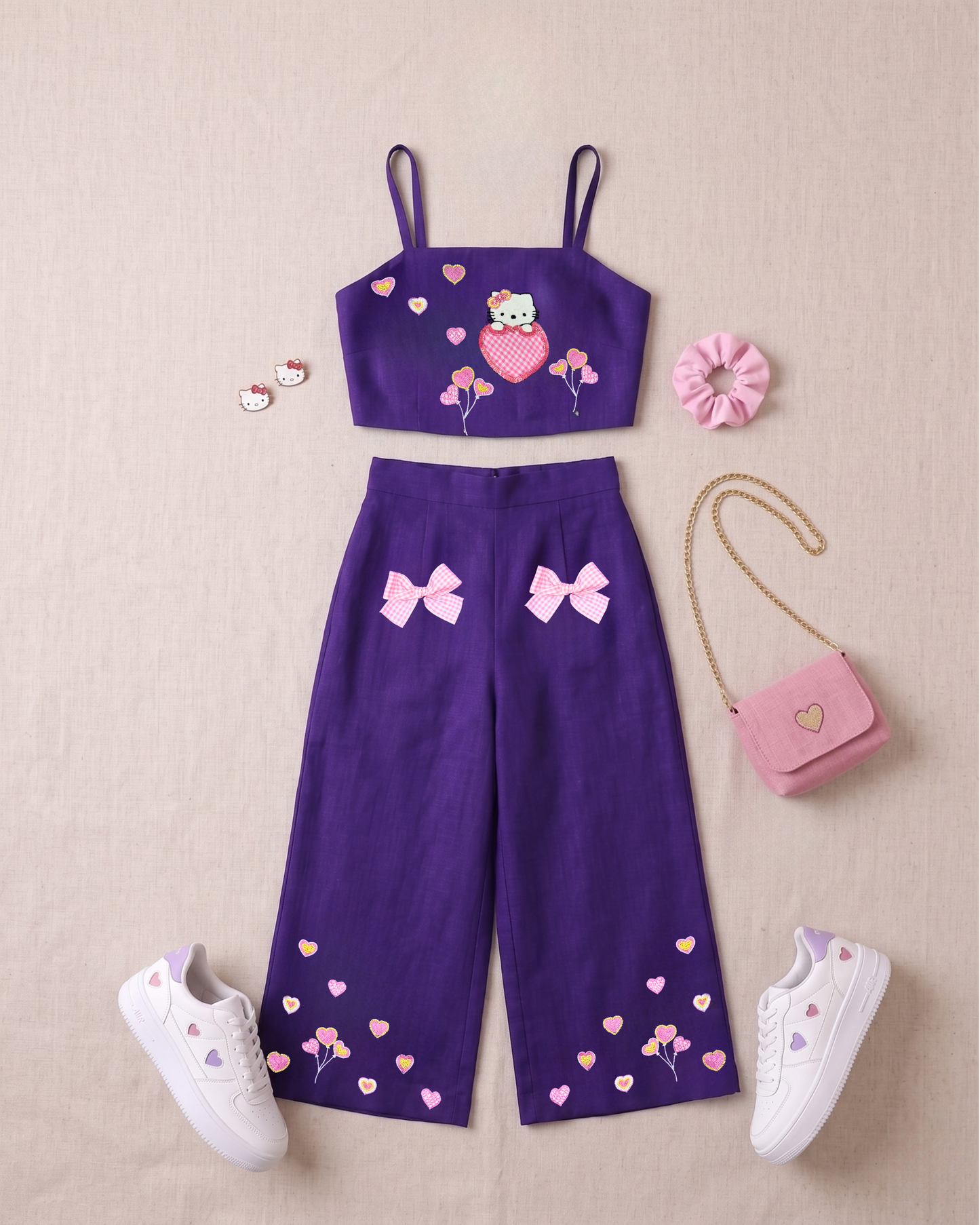 Hello Heart Co-ord Set