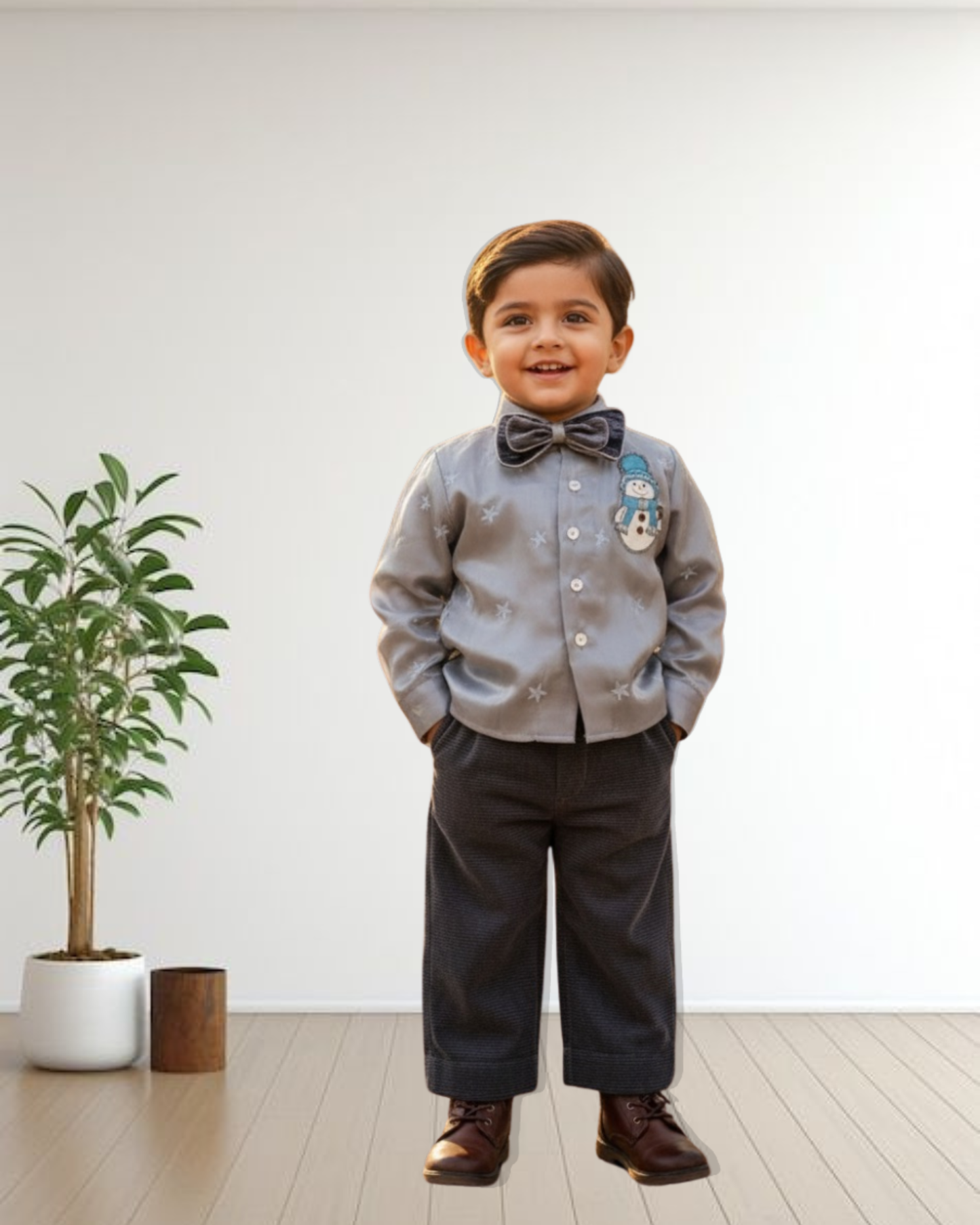 Winter Snowman Shirt Set